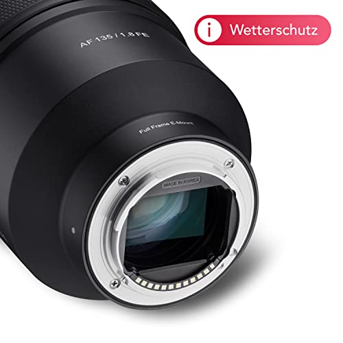 Samyang AF 135MM F1.8 Sony E Auto Focus Lens (Black) - Image 3
