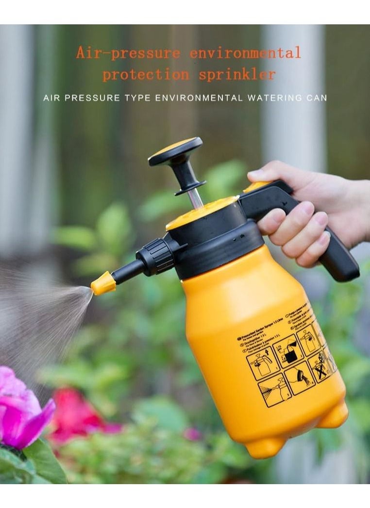 RACO Garden Sprayer 2L Hand Held Household Garden Pressure Water Sprayer with Pressure Release valve Great for Indoor and Outdoor Plants