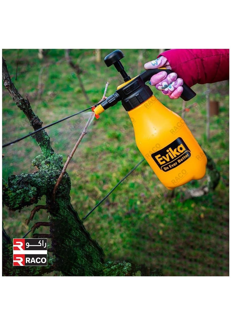 RACO Garden Sprayer 2L Hand Held Household Garden Pressure Water Sprayer with Pressure Release valve Great for Indoor and Outdoor Plants
