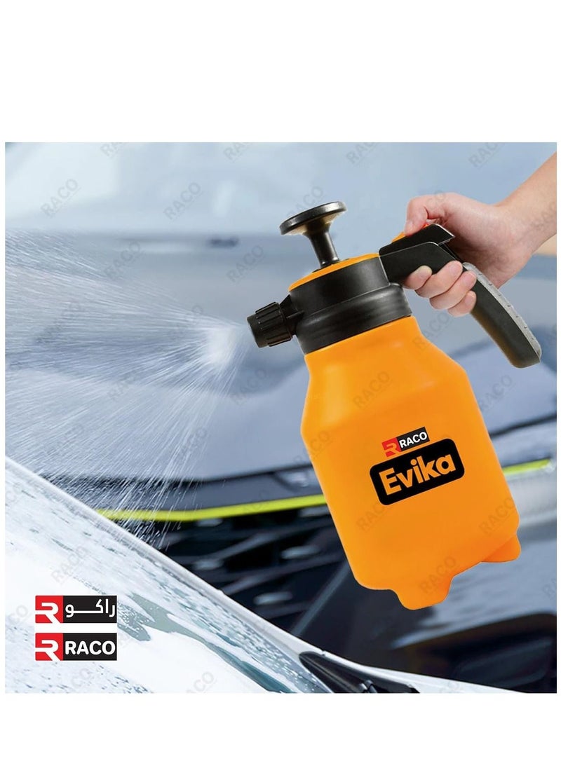 RACO Garden Sprayer 2L Hand Held Household Garden Pressure Water Sprayer with Pressure Release valve Great for Indoor and Outdoor Plants