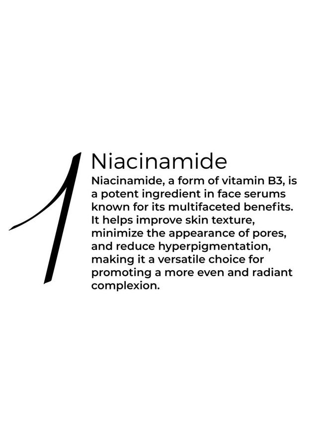 BRILLARE 10% Niacinamide Serum For Smooth Glowing Skin 30 Ml - Image 5