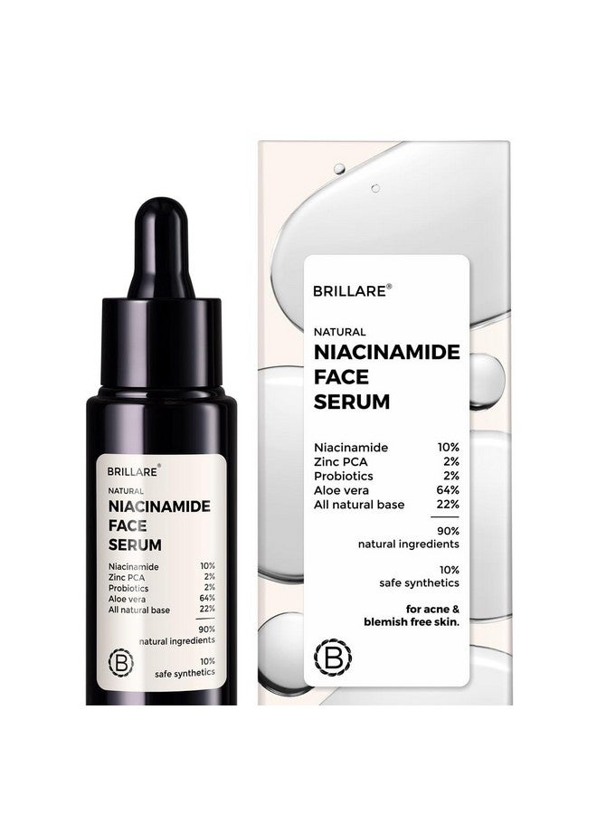 BRILLARE 10% Niacinamide Serum For Smooth Glowing Skin 30 Ml - Image 1