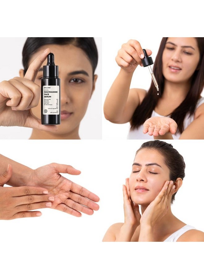 BRILLARE 10% Niacinamide Serum For Smooth Glowing Skin 30 Ml - Image 4