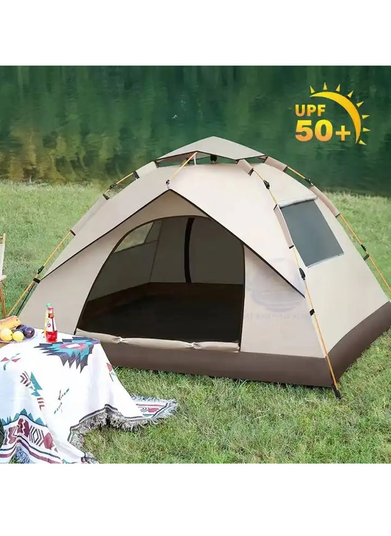 MissTiara Automatic Pop Up Tent Easy Setup Outdoor Camping Beach Pop Up Tent for 3-4 Person  - Image 5