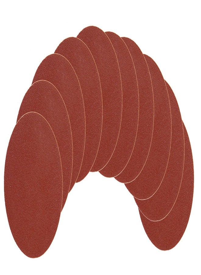 WEN 9SD80 80-Grit Adhesive-Backed 9-Inch Disc Sandpaper, 10-Pack