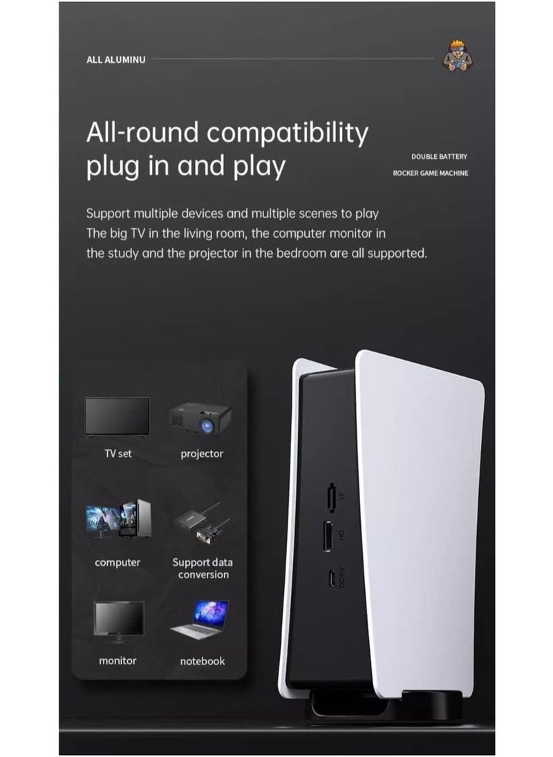 M5 Game Console 2.4gb Wireless Controller Game Station 4K HD Output Retro Classic Video Game Console 15000 Games - Image 5