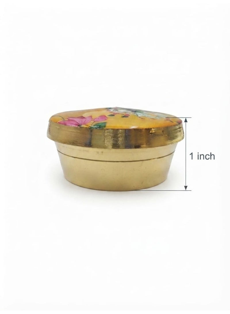 Sindoor Box Cow Design Pooja Haldi ,Kumkum Box-Return Gift - Image 2