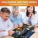 QUOKKA Jigsaw Puzzles 1000 Pieces for Adults Campfire Activity for Kids Ages 812 and Up Colourful Game Toy for Family - Image 4