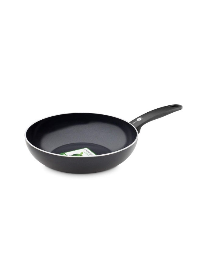 GreenPan Cambridge Healthy Ceramic Nonstick Induction Aluminum Open Frying pan - Black (28 CM) 3.6L - Image 1