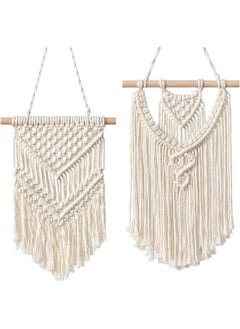 2Pcs Macrame Woven Wall Hanging Boho Chic Handmade - pzsku/Z1D7433133038CB97E513Z/45/_/1728392479/782e0ae9-5114-402e-8f2e-9f0893960bc7