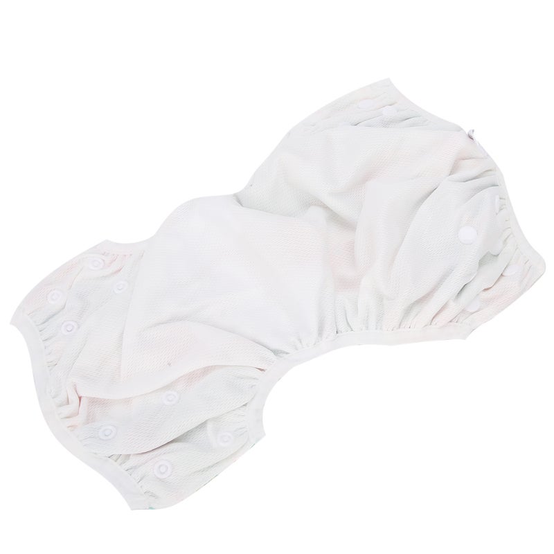 Washable Baby Swimming Diaper: Adjustable Waist - Waterproof Leakproof Reusable Diaper With Breathable Mesh Lining & Elastic Leg Design for Unisex Babies - Image 3