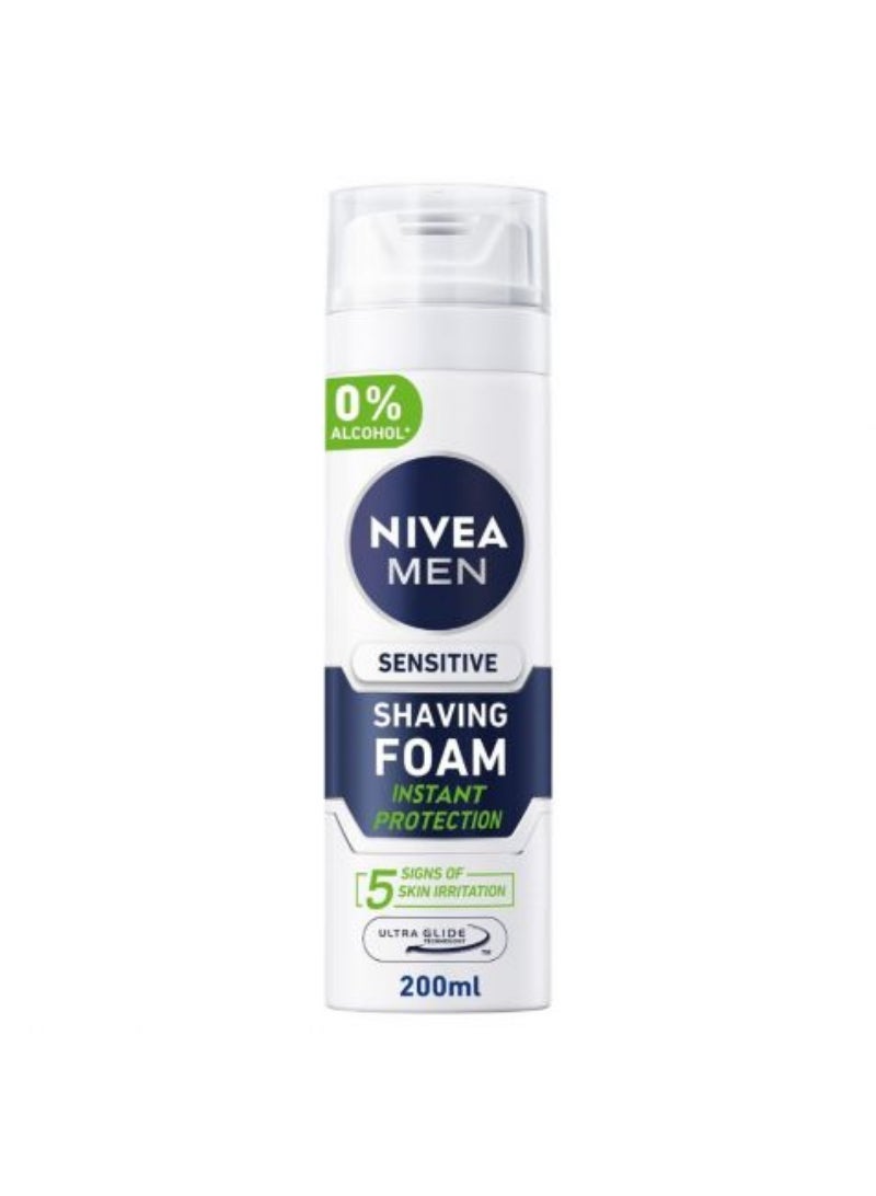 Nivea Men Sensitive Cool Shaving Foam 200Ml