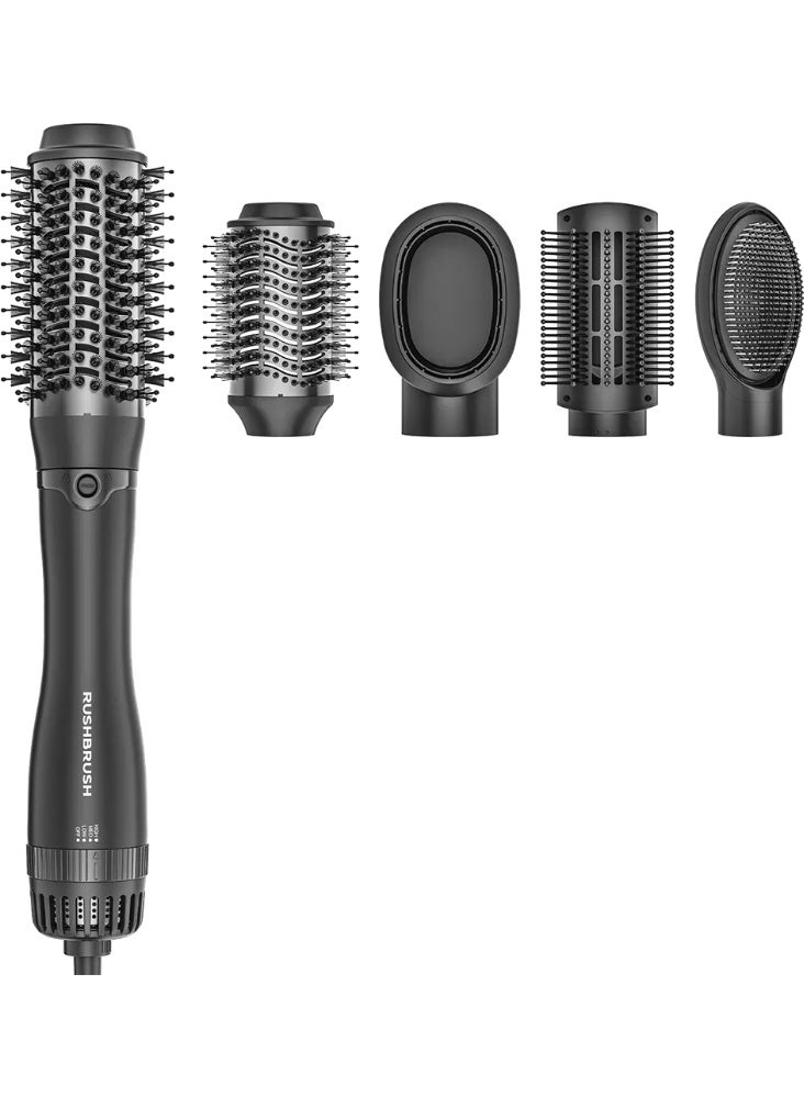 فرشاة شعر راش براش 5IN1 AIR STYLER قوة 1200 وات بتكنولوجيا أيوينية 3 درجات حرارة وسرعتين