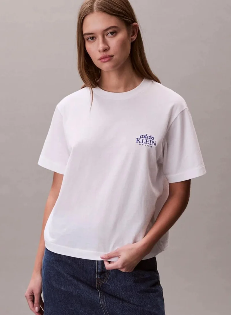 Relaxed Embroidered Logo T-Shirt