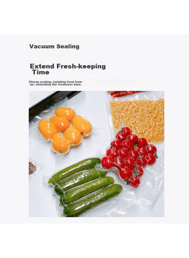 HOOYE Hooye Vacuum Sealing Machine, Food Storage Bags, Vacuum-sealed Food Plastic Bags, Woven Bags, 30cm*5m, 1 Roll, Hy11930  - Image 2