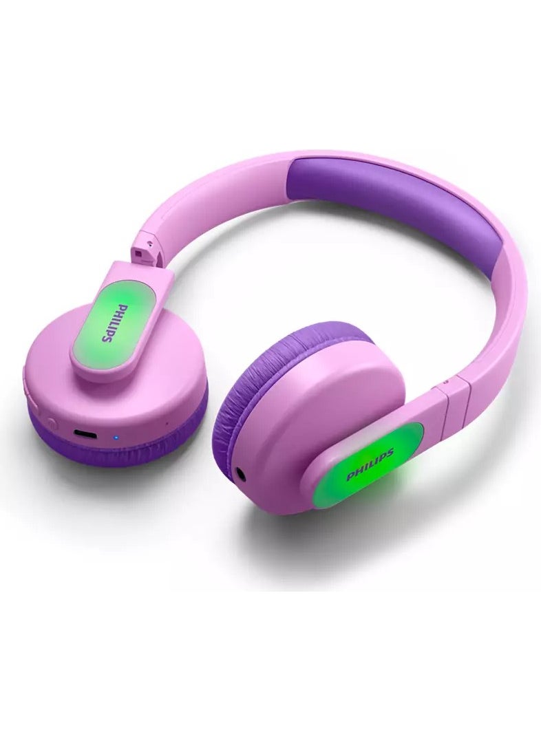 TAK4206PK Wireless On-Ear Kids Headphones (With Microphone) – Pink - pzsku/Z1D74BC718ACD51C232B0Z/45/_/1730874570/10b4faf5-23de-4862-89cd-5b7c2652983c