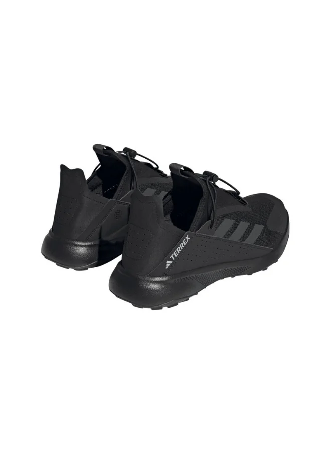 adidas Originals adidas TERREX VOYAGER 21 SLIPON H.RDY Black Hiking SHOES for Men - 3.5