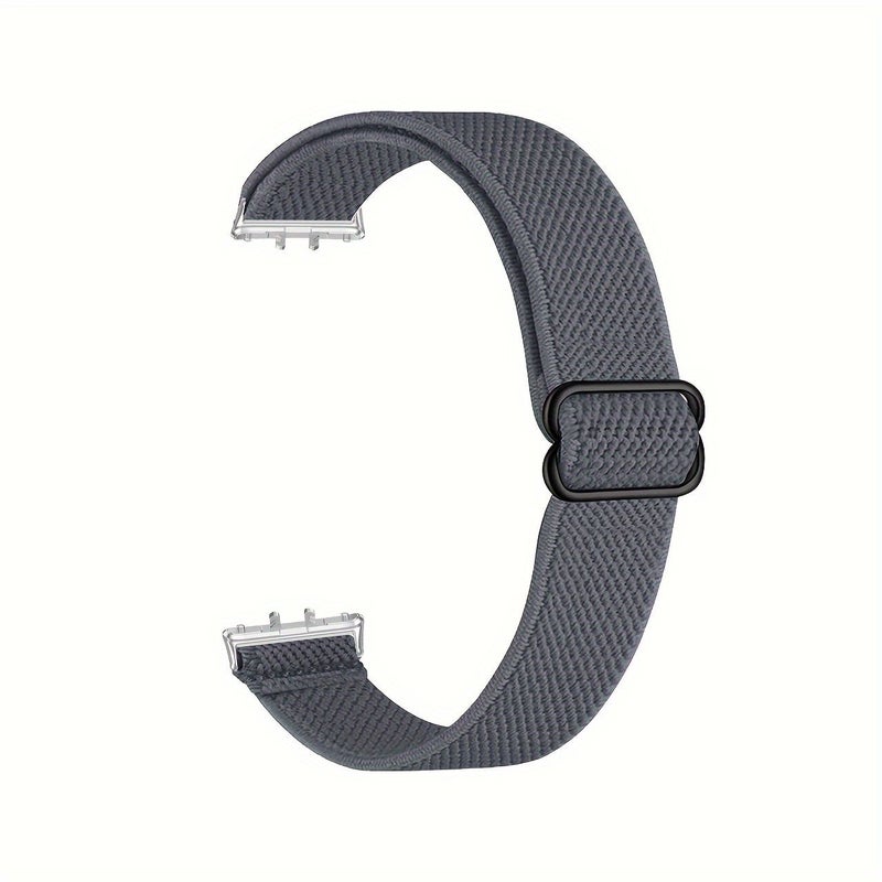حزام معصم نايلون مطاطي بديل لساعة سامسونج Watch Fit3 Active - Image 4