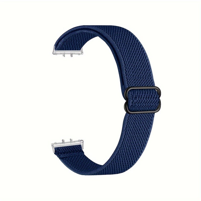 حزام معصم نايلون مطاطي بديل لساعة سامسونج Watch Fit3 Active - Image 3