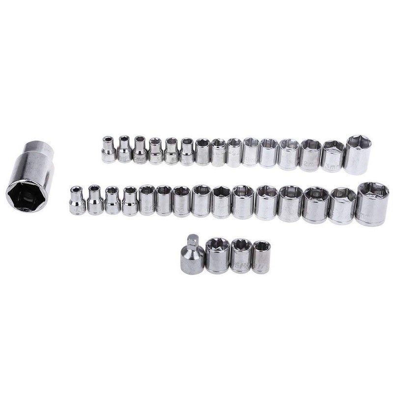 Styxon 40 in 1 pcs 14Inch Socket Set Car Repair Tool Ratchet Wrench Combo Tools Kit Auto Repairing - Image 3