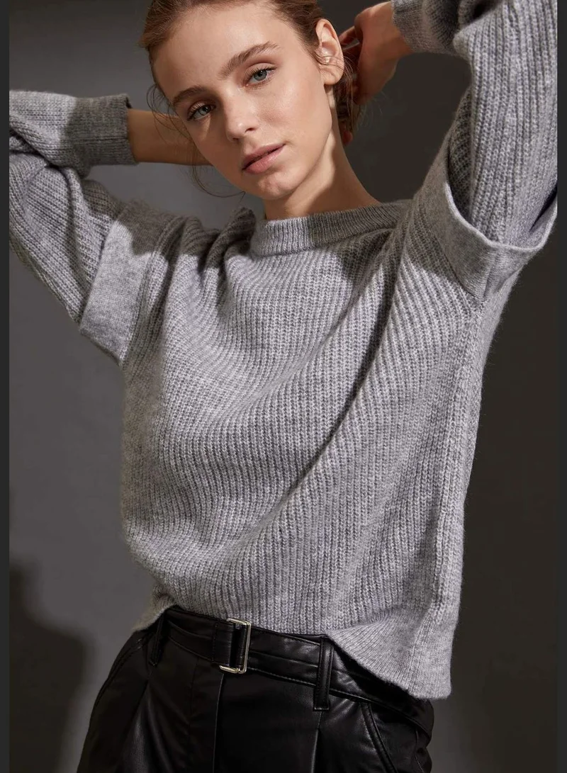 DeFacto Oversize Frill Detailed Knit Jumper