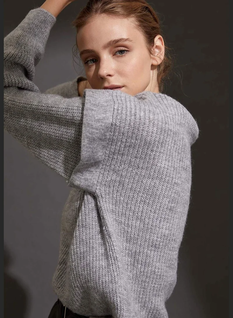 DeFacto Oversize Frill Detailed Knit Jumper