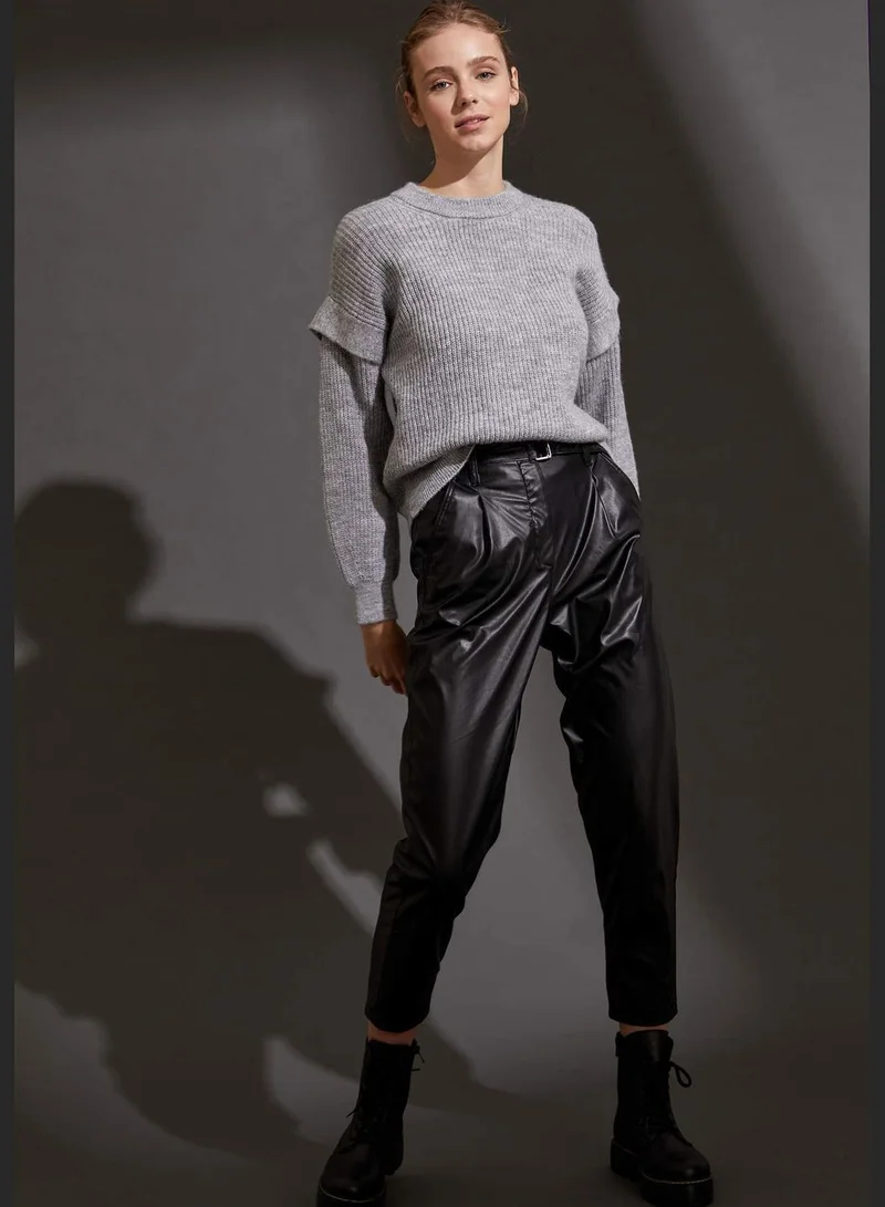 DeFacto Oversize Frill Detailed Knit Jumper