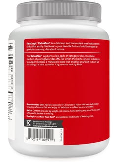 Ketologic Keto Meal Replacement Shake Powder For Optimal Results + Mct Oil + Grass-Fed Whey - Perfectly Formulated Macros For Ketosis - 20 Servings - Chocolate  - Image 3