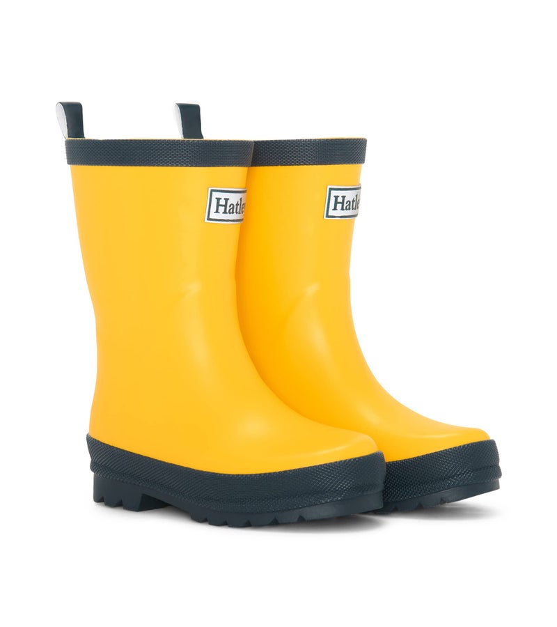 Hatley Unisex Kids Rain Boots, Yellow, 11 Little Kid - Image 2