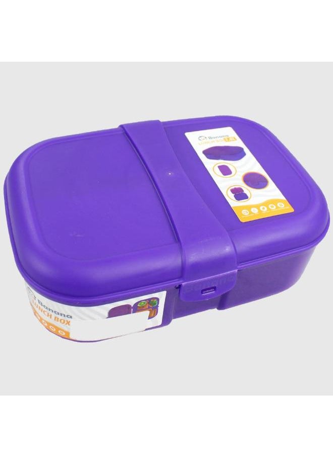 Banana Purple Lunch Box 