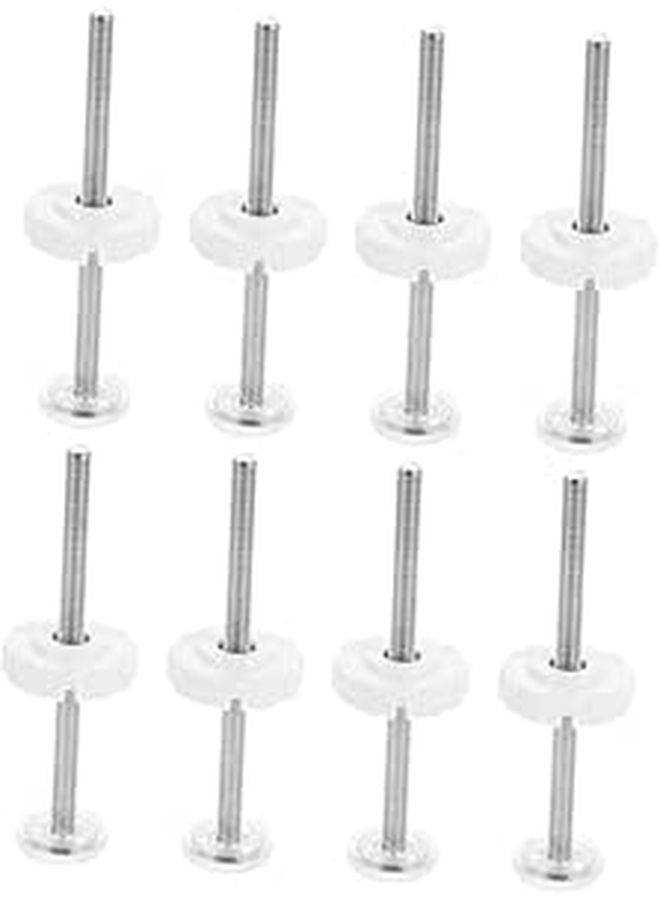 8pc Pressure Mounted Gate Spindle Rod Replacement Kit Easy Install Pet Safety Hardware - Image 1