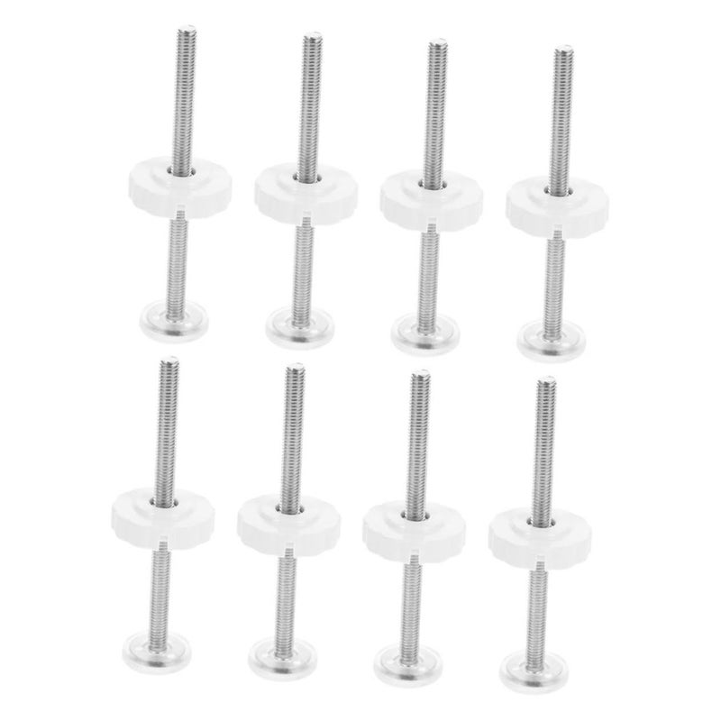 8pc Pressure Mounted Gate Spindle Rod Replacement Kit Easy Install Pet Safety Hardware - Image 2