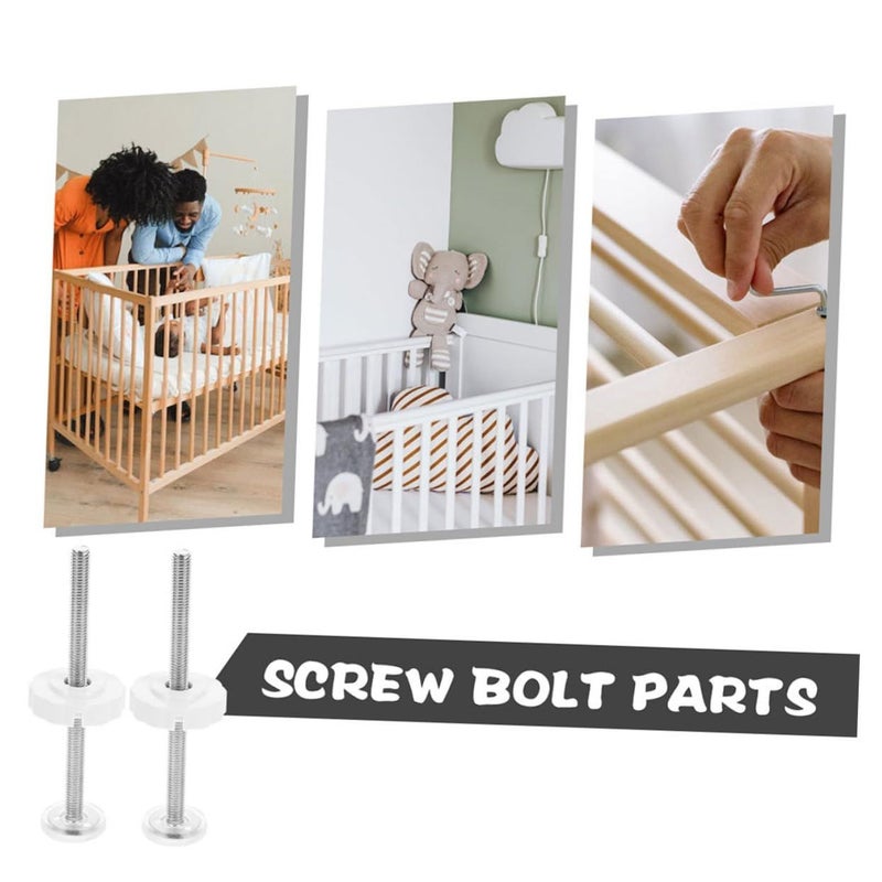 8pc Pressure Mounted Gate Spindle Rod Replacement Kit Easy Install Pet Safety Hardware - Image 4