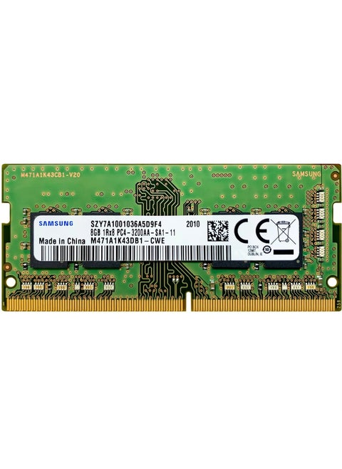 Samsung 8GB DDR4 3200MHz Laptop RAM Memory Module SODIMM - M471A1K43DB1-CWE