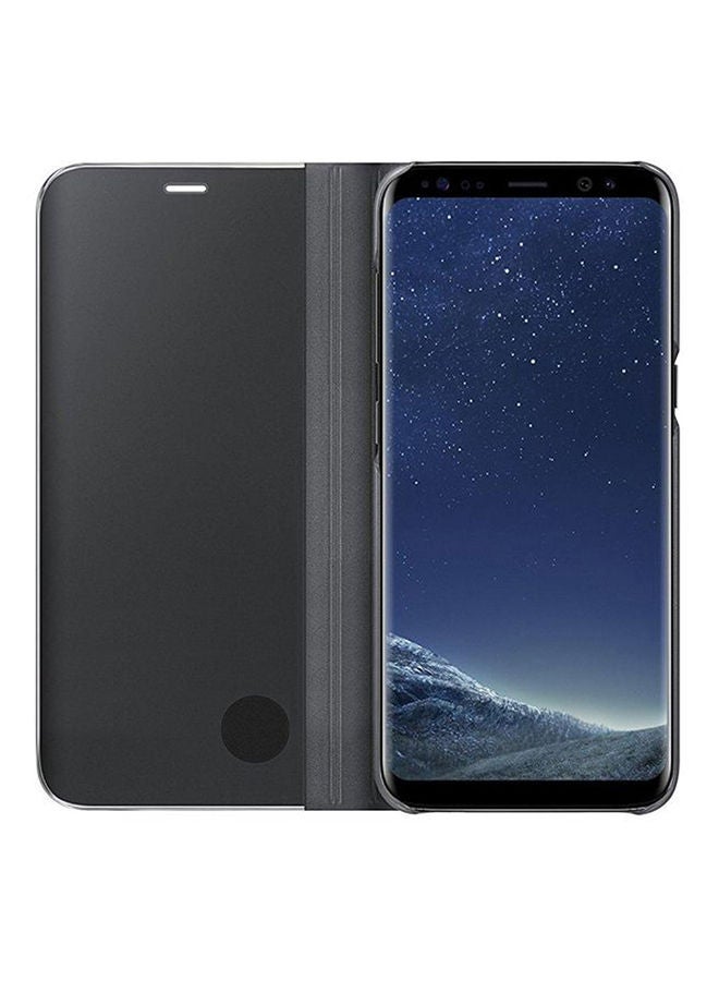 NIBEMINENT Flip Case Cover With Stand For Samsung Galaxy Note9 Black - Image 2