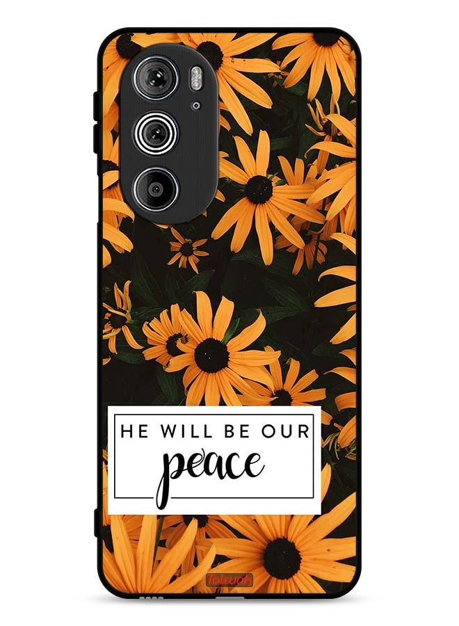 Tolwak Motorola Edge 30 Pro Protective Case Cover He Will Be Our Peace - Image 1