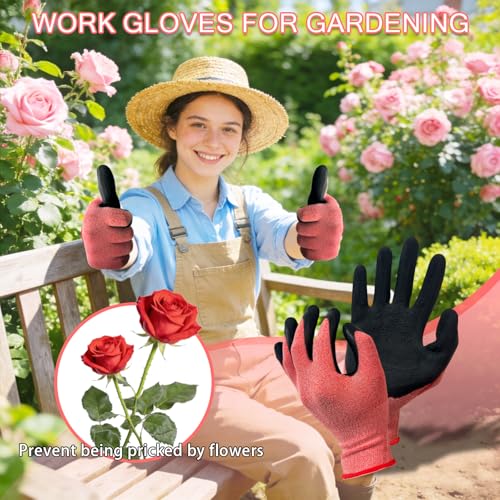TOAINRSI Rose Thorn Stripper Tool Set, Flower Thorn Remover, Rose dethorner Tool, for Home Wedding Florist（Pink 10 Pcs） - Image 5