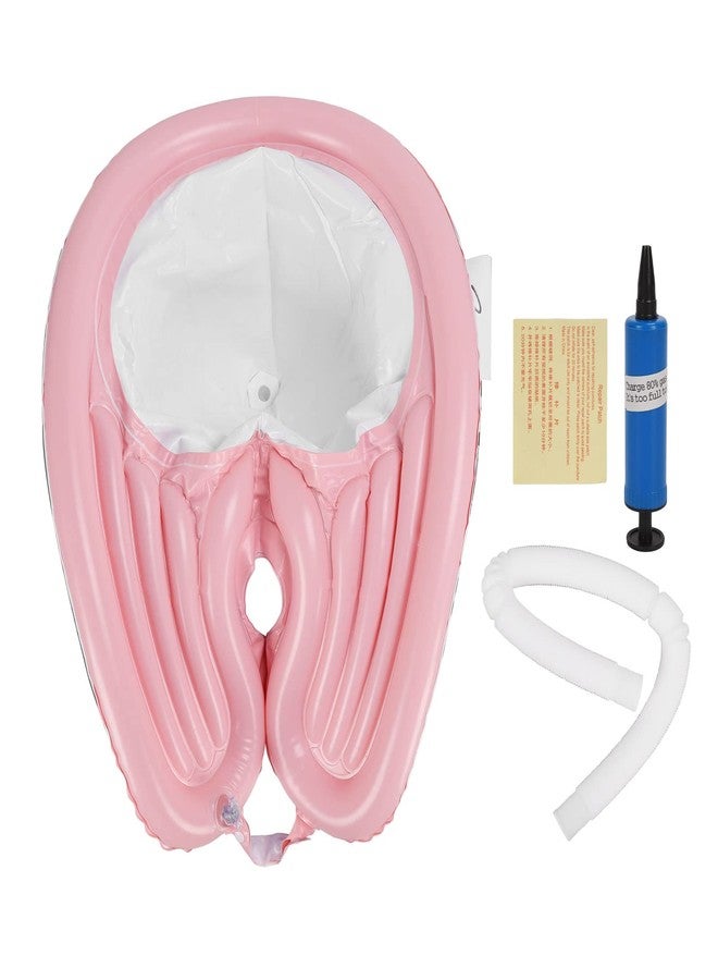 Brrnoo Inflatable Shampoo Bowl, Hair Washing Sink with Detachable Washing Basin for Bedridden, Lightweight Foldable Hair Washing Sink Drain Hose - Image 1