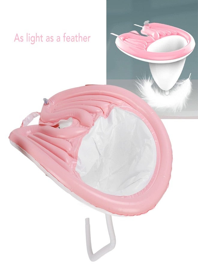 Brrnoo Inflatable Shampoo Bowl, Hair Washing Sink with Detachable Washing Basin for Bedridden, Lightweight Foldable Hair Washing Sink Drain Hose - Image 4