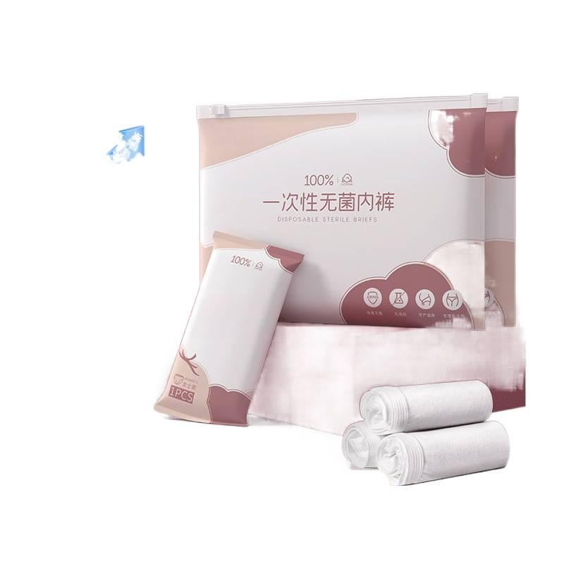 6 Pack Disposable Underwear Women Business Trip Hotel Individually Wrapped Maternity Postpartum Recovery Sterile Travel Cotton Size 3XL - Image 2