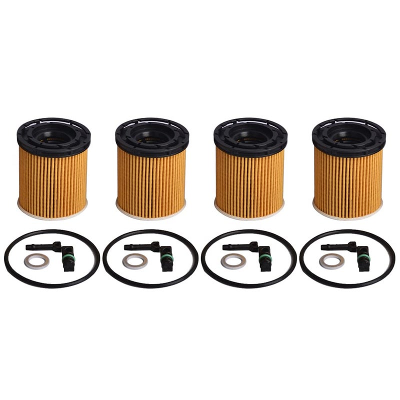 فلتر زيت المحرك Getfarway 263502M000 مع حزمة الأختام متوافق مع هيونداي أكسنت 2020-2022 هيونداي إلنترا 2021-2022 كيا K5 2021-2022 كيا ريو 2021-2022 والمزيد استبدال 263502m000