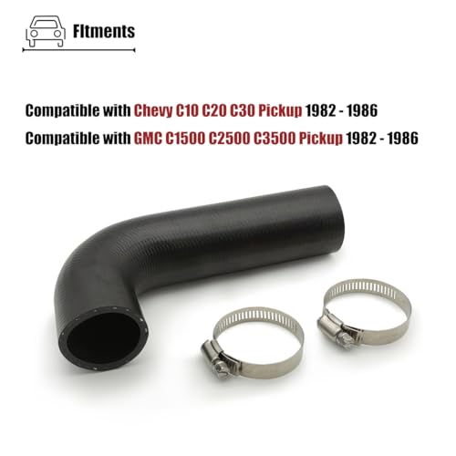 LXROAR01 Fuel Filler Hose Compatible with Chevy C10 C20 C30 Pickup, for GMC C1500 C2500 C3500 1982-1986, for 14040786 - Image 3