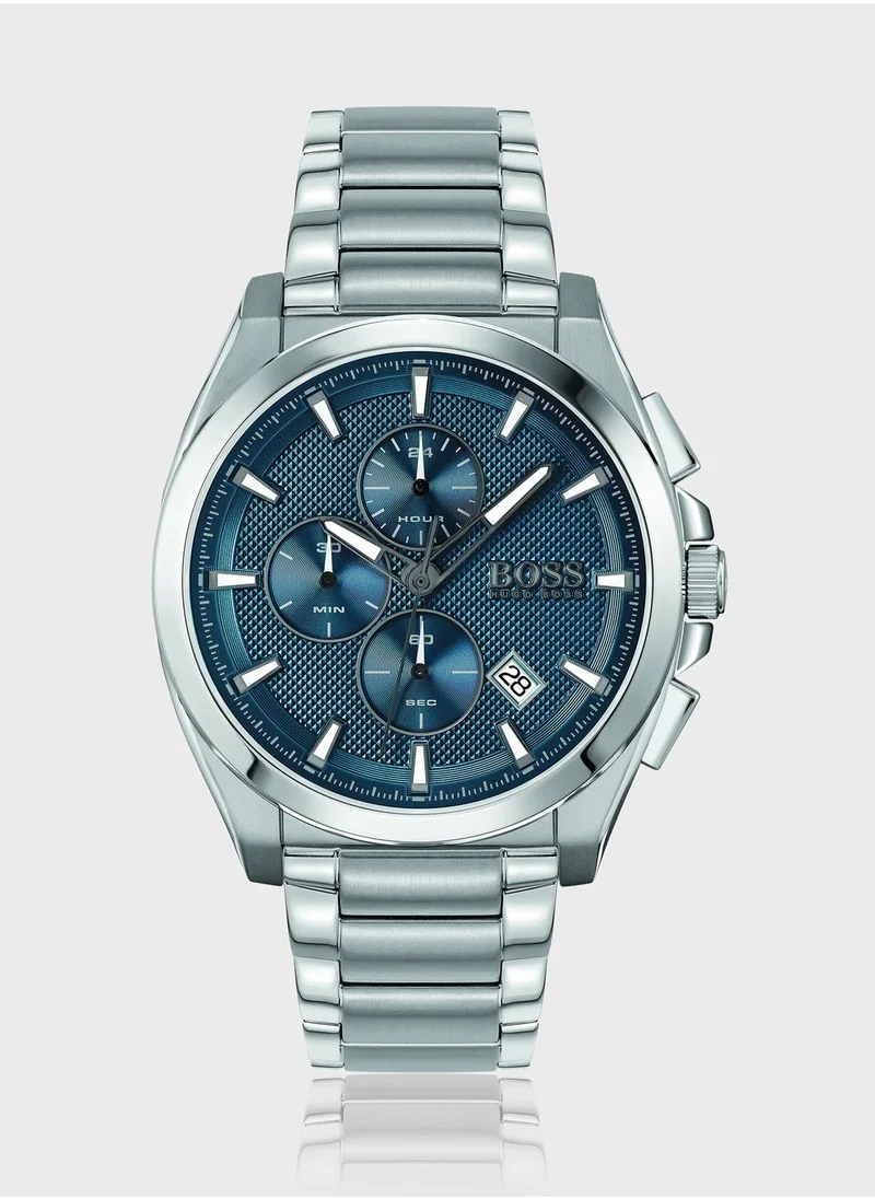 BOSS Grandmaster Round Analog Watch