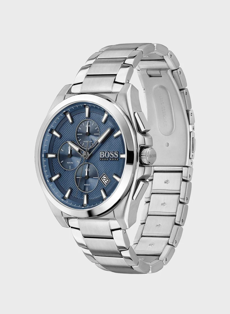 BOSS Grandmaster Round Analog Watch