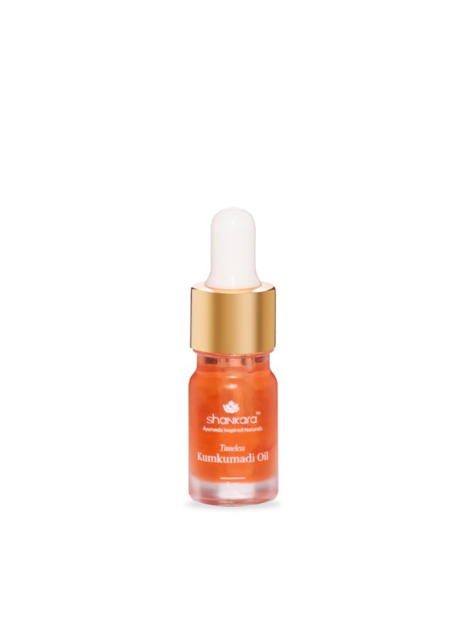 Shankara Ayurvedic Kumkumadi Oil (Tailam) with Saffron & Red Sandalwood | Elixir for Glowing Skin with Pure Essential Oils | Natural Radiance & Youthful Complexion | All Skin Types | 5ml - Image 1