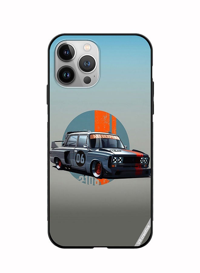 VR CREATIVE Protective Case Cover For Apple iPhone 12 Pro Max Racing Car Design Multicolour - Image 1