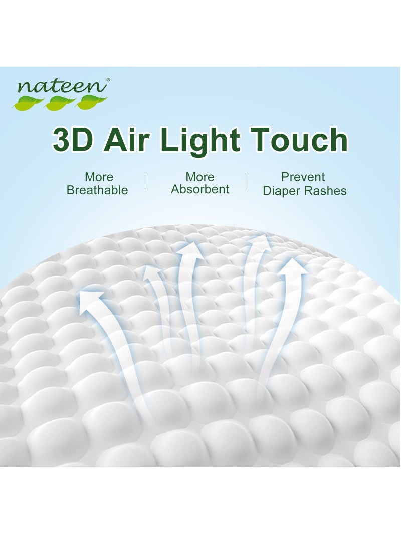 nateen - Premium Care Baby Diapers,Size 5(12-25kg),X-Large,14 Count Diapers,Super Absorbency,Breathable Baby Diapers. - Image 1