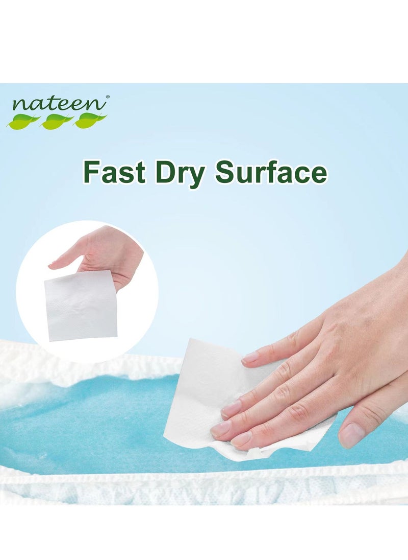 nateen - Premium Care Baby Diapers,Size 5(12-25kg),X-Large,14 Count Diapers,Super Absorbency,Breathable Baby Diapers. - Image 1