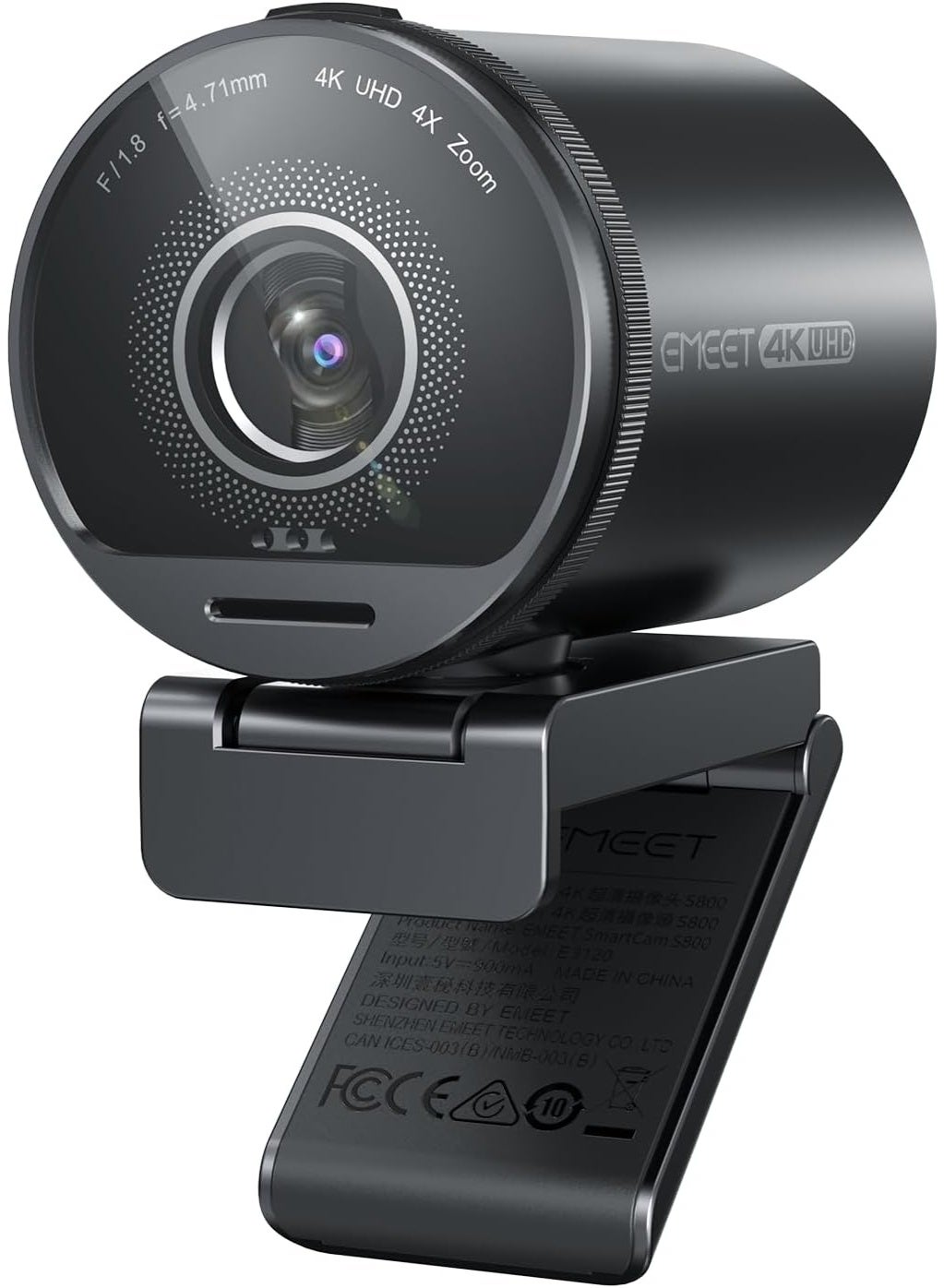 إيميت إيميت كاميرا سمارت كام s800-4k نوع الاتصال: USB