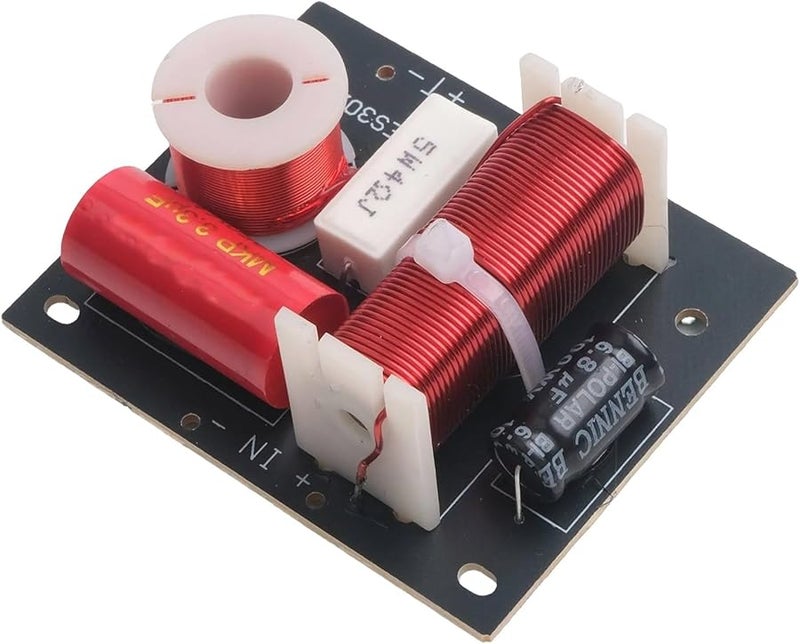2 Way Speaker Crossover 80 Watt 4 8 Ohm 3200Hz Frequency Divider Treble Bass Splitter - Image 3